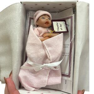 The Ashton-Drake Galleries Handful of Joy Mini Vinyl Baby Doll